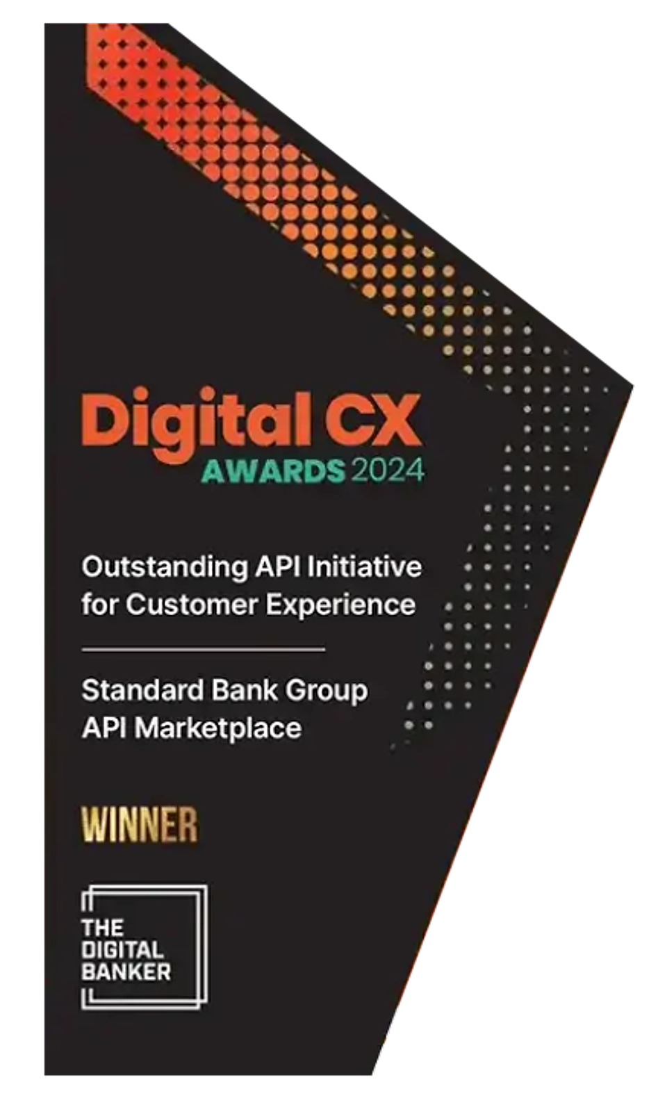 Digital CX Awards 2024 Outstanding API Initiative for Customer Experience